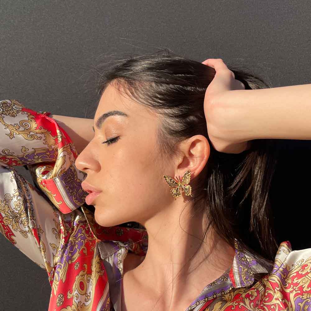 Palestro Milano Orecchini Farfalle