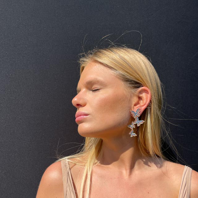 Palestro Milano Orecchini Farfalle incantate