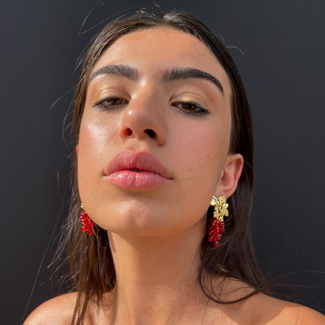 Palestro Milano Orecchini Grappoli d&