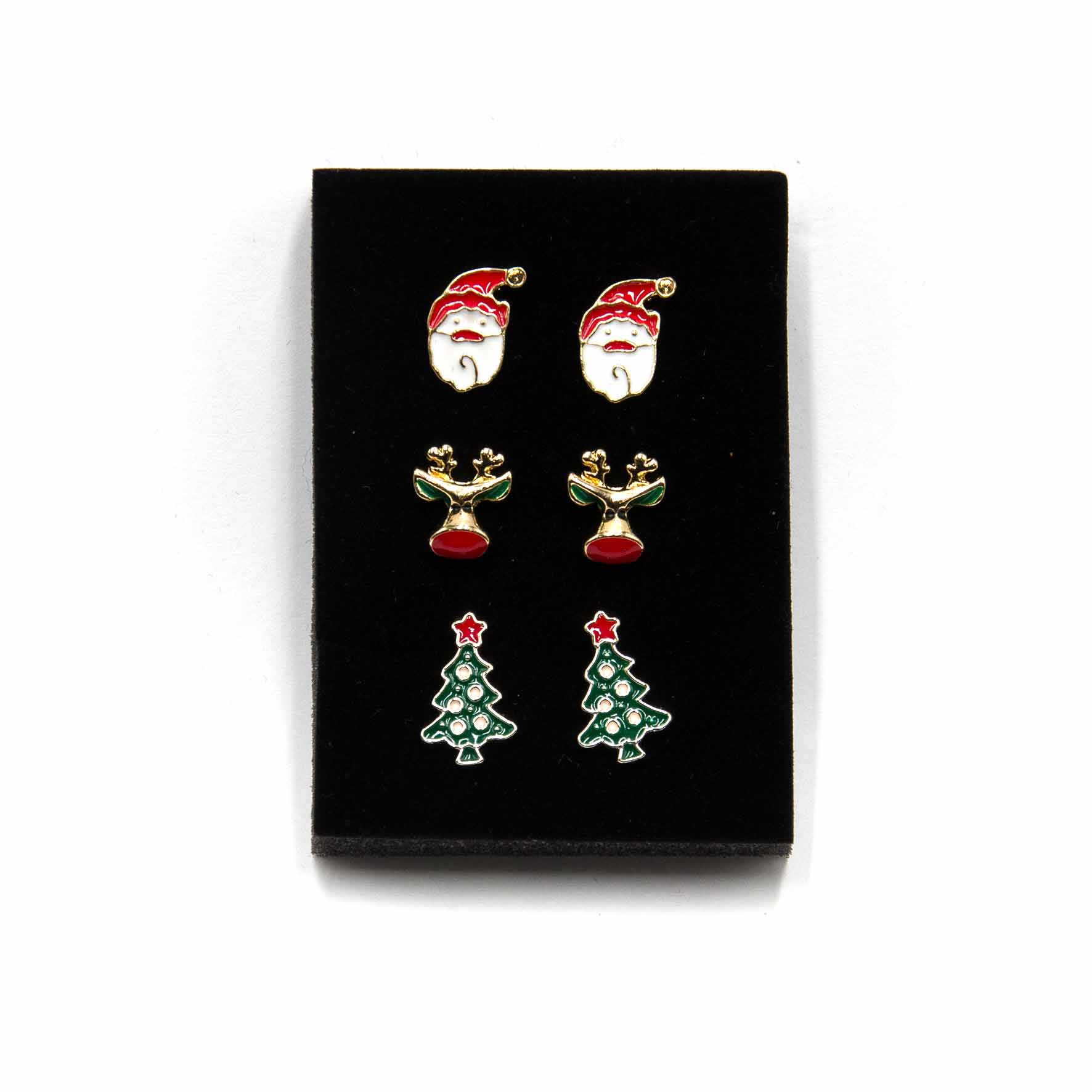 Palestro Milano Orecchini Magic Trio Babbo & Rudolph