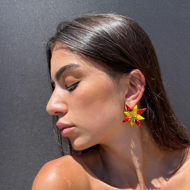 Palestro Milano Orecchini Ninfea