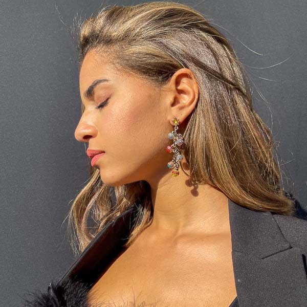 Palestro Milano Orecchini Palline Natalizie