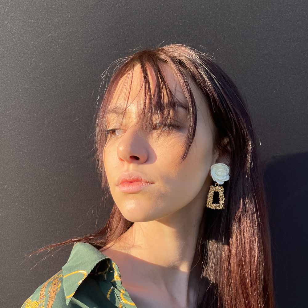 Palestro Milano Orecchini Peonie