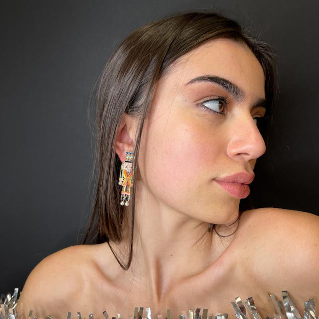 Palestro Milano Orecchini Schiaccianoci