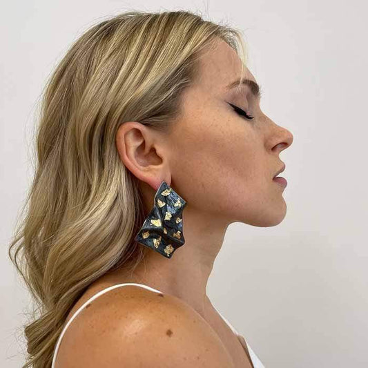 Palestro Milano Orecchini Seta d'Oriente