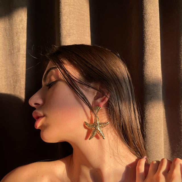 Palestro Milano Orecchini Stelle Marine