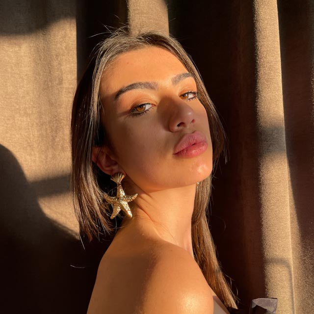 Palestro Milano Orecchini Stelle Marine