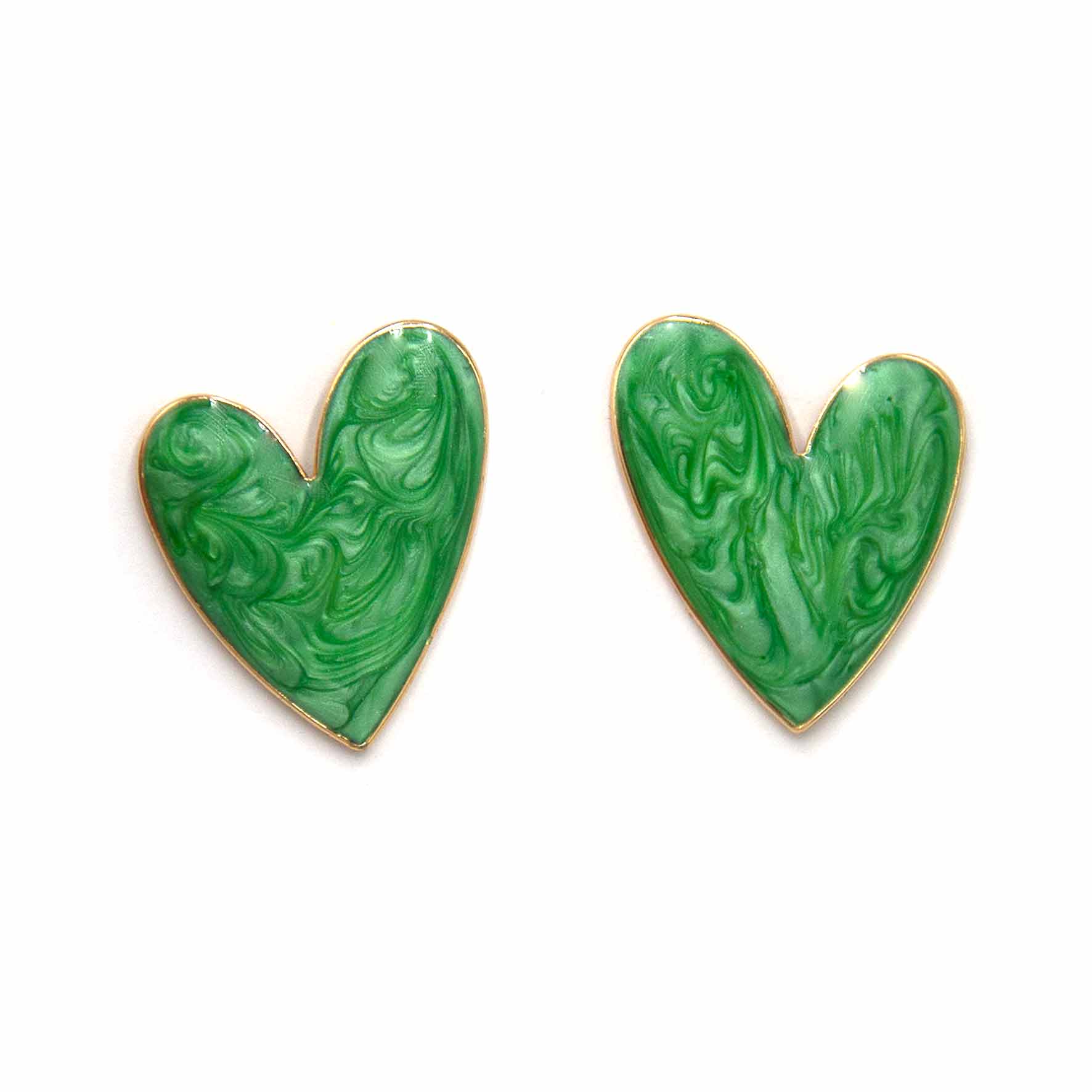 Palestro Milano Orecchini Verde Smeraldo Dolce Cuore