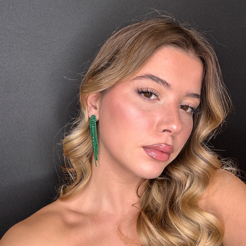 Palestro Milano Orecchini Cascata di Pietre