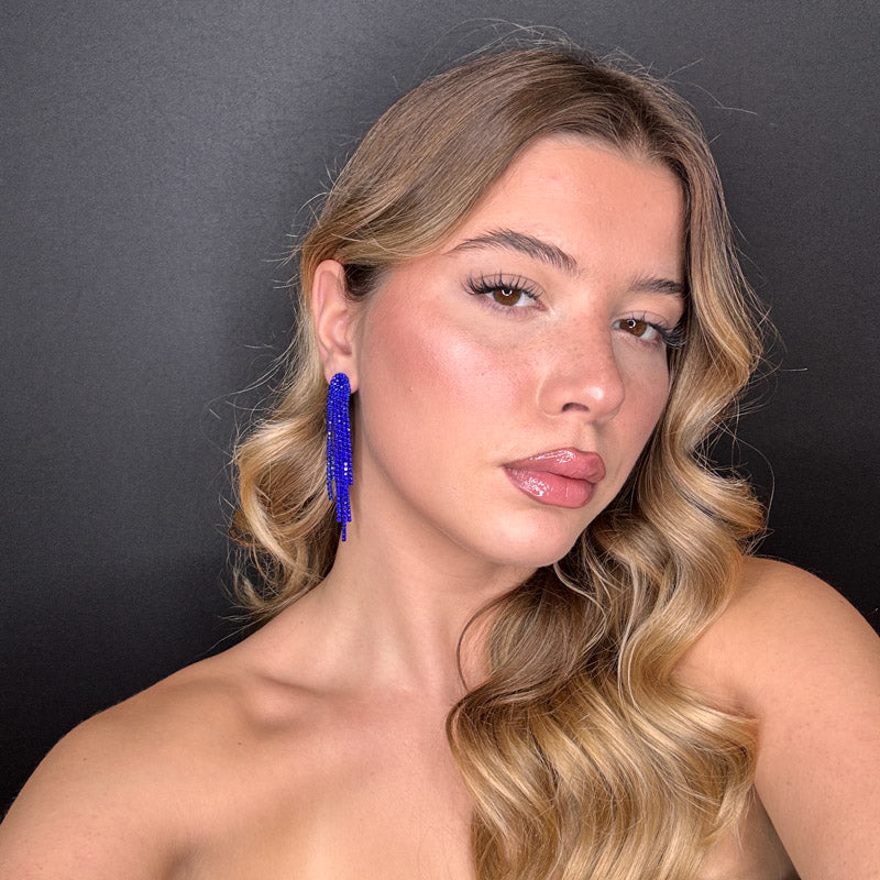 Palestro Milano Orecchini Cascata di Pietre