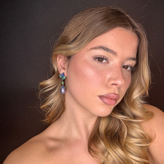 Palestro Milano Orecchini Goccia della Foglia