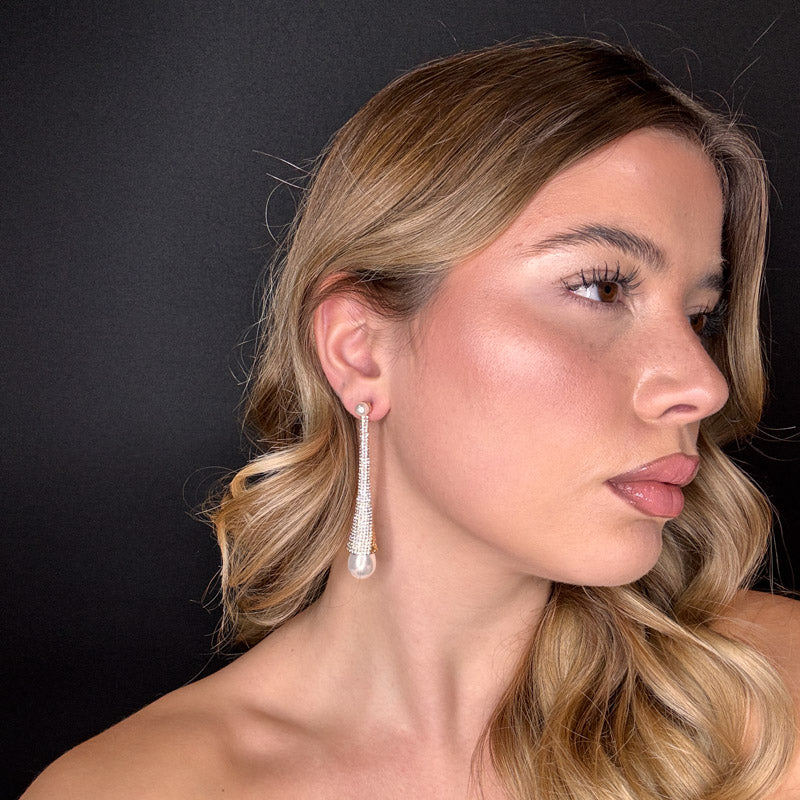 Palestro Milano Orecchini Lacrima di Perla