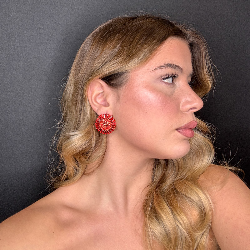 Palestro Milano Orecchini Cerchio Magico di Cristalli