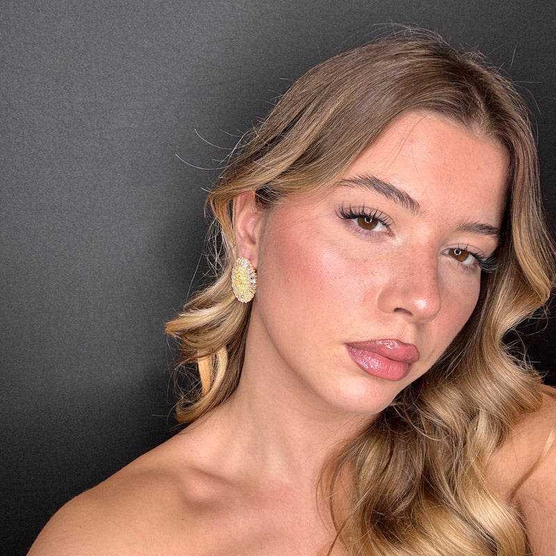 Palestro Milano Orecchini Cerchio Magico di Cristalli