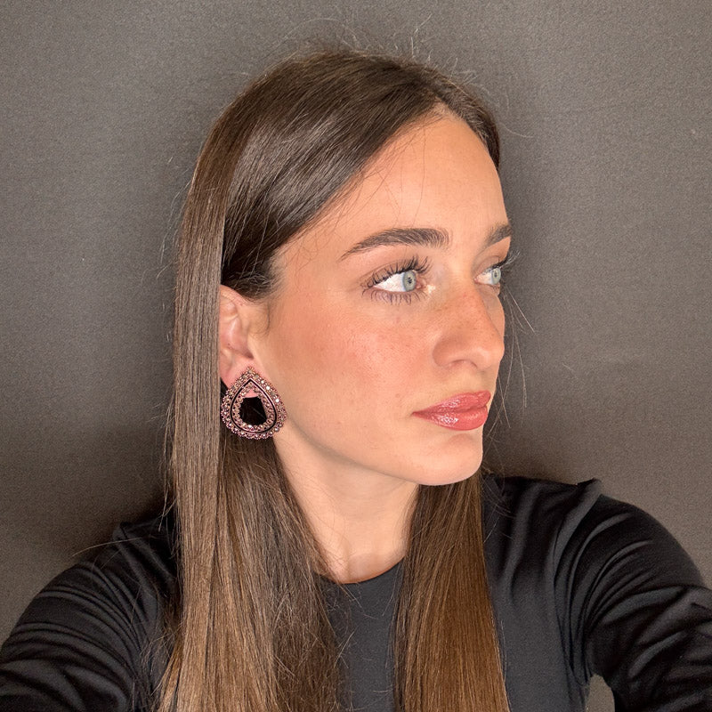 Palestro Milano Orecchini Goccia Big di Gemme