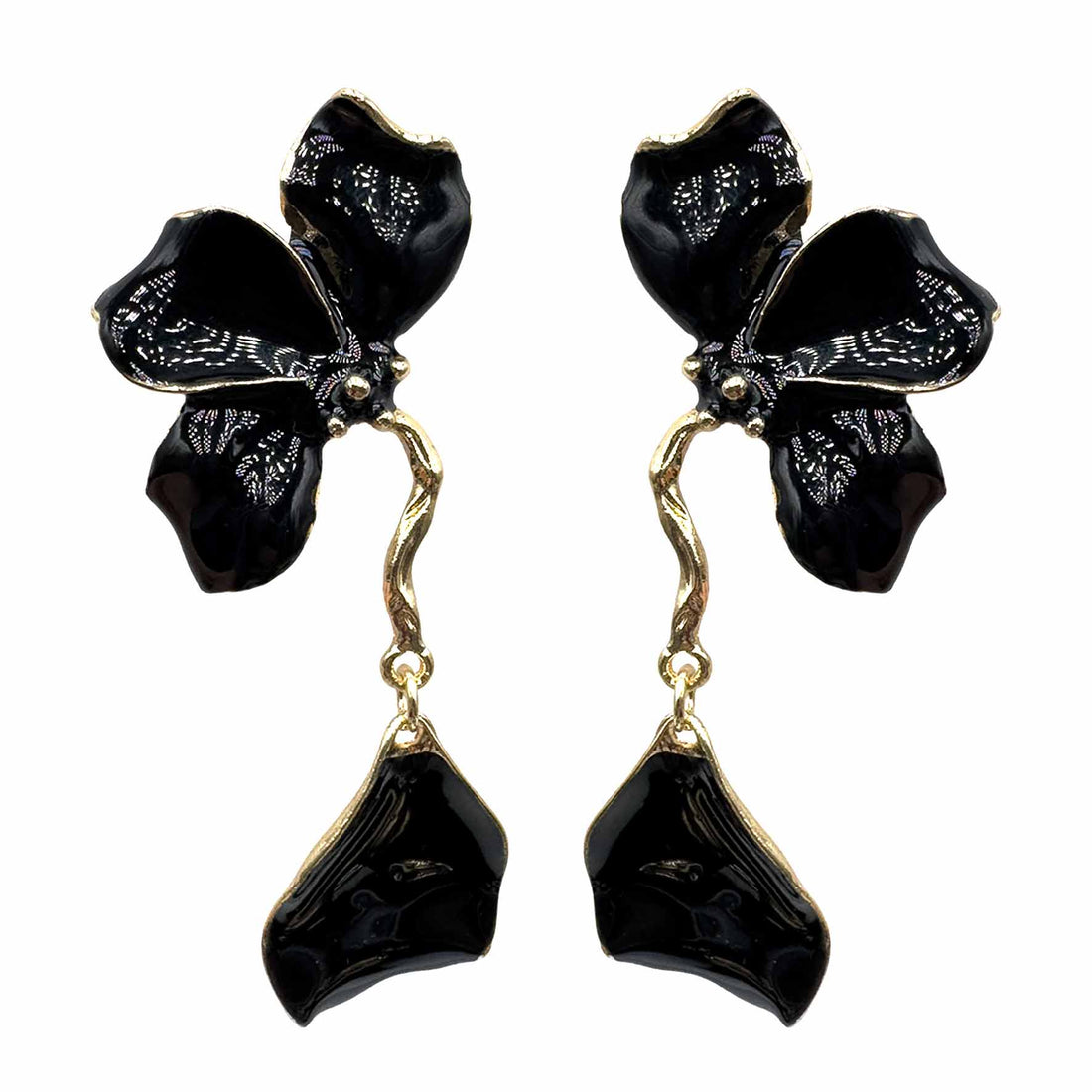 Palestro Milano Orecchini Black Adeline