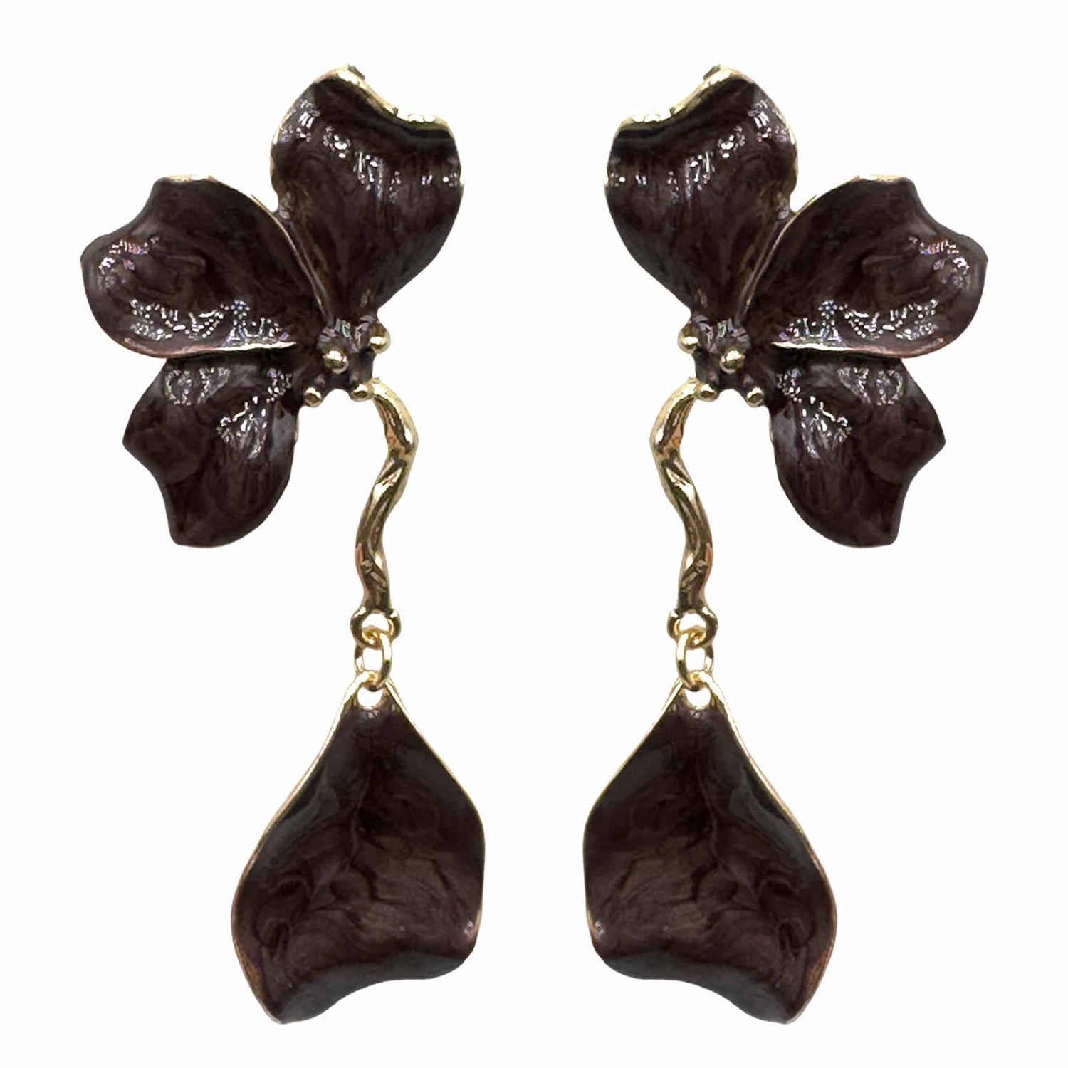 Palestro Milano Orecchini Cioccolato Adeline