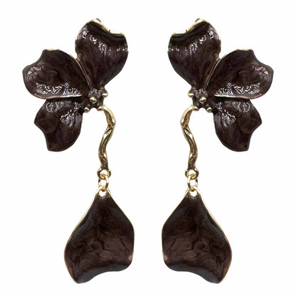 Palestro Milano Orecchini Cioccolato Adeline