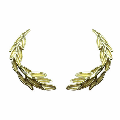 Palestro Milano Orecchini Alloro gold plated