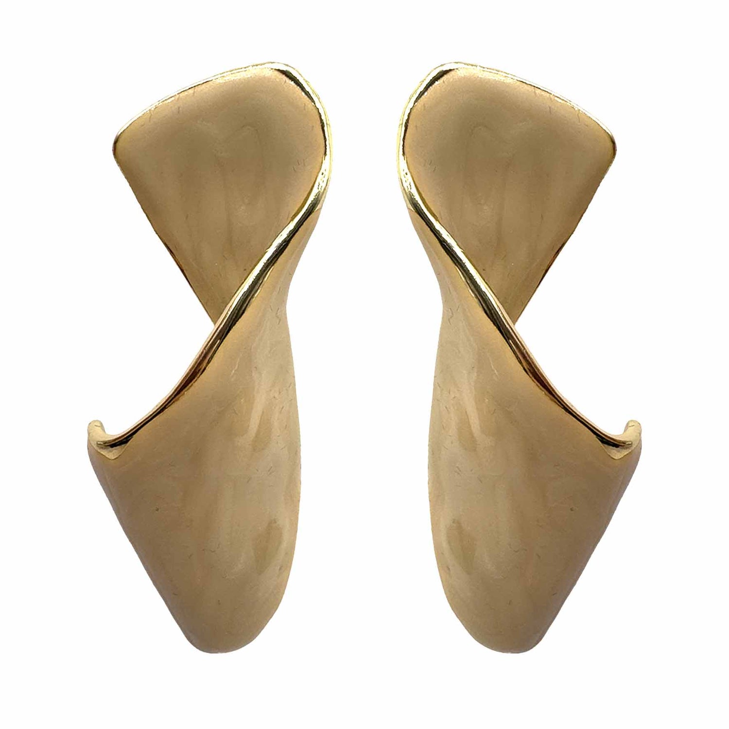Palestro Milano Orecchini Beige Amara
