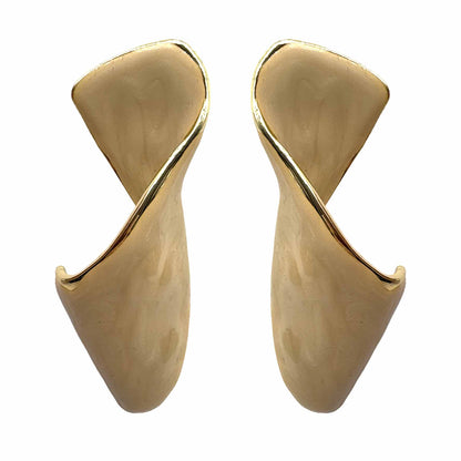 Palestro Milano Orecchini Beige Amara