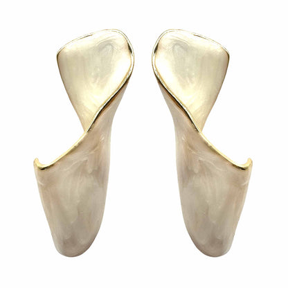 Palestro Milano Orecchini Crema Amara