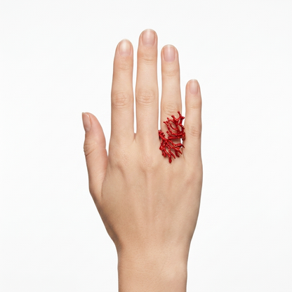 Anello Corallo Rosso