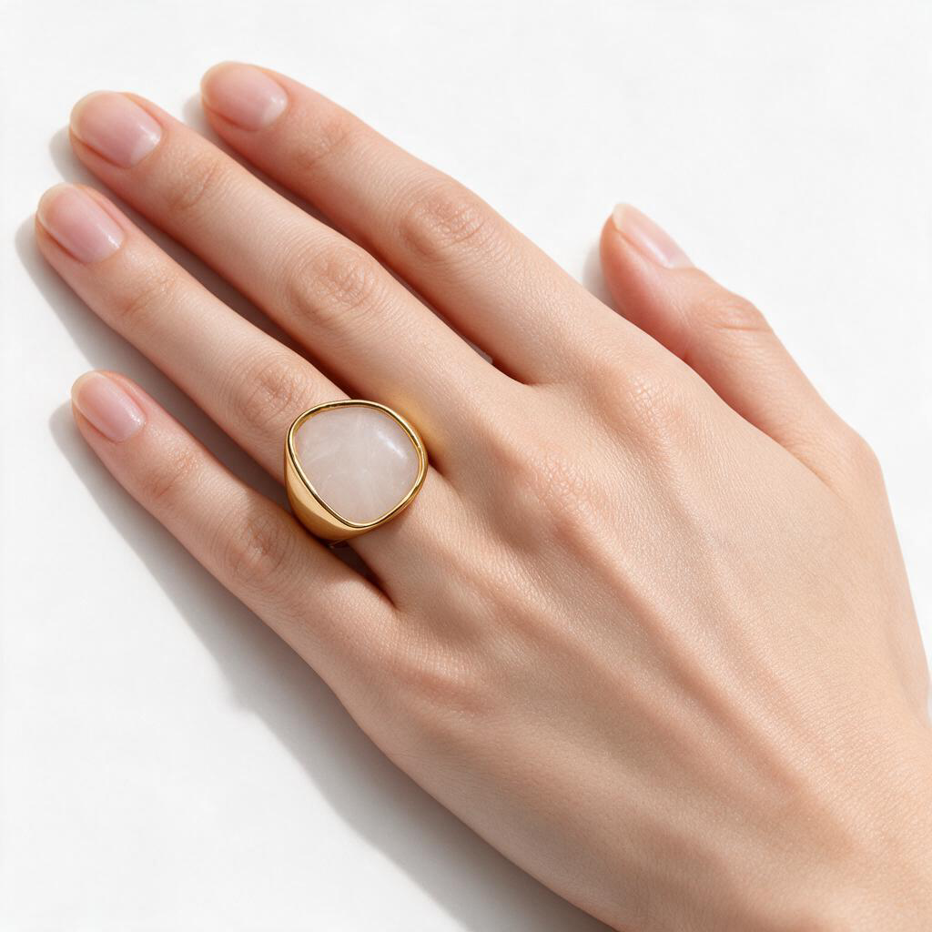 Anello Luna di Marmo