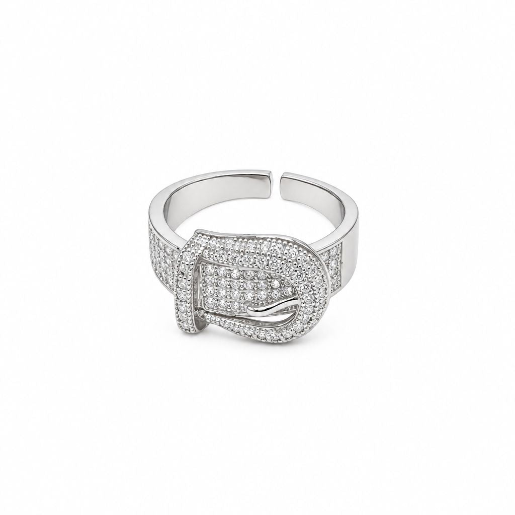 Anello Cintura di Pavè