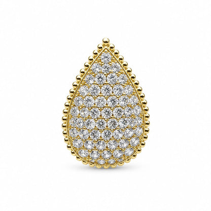 Anello Goccia di Pavè