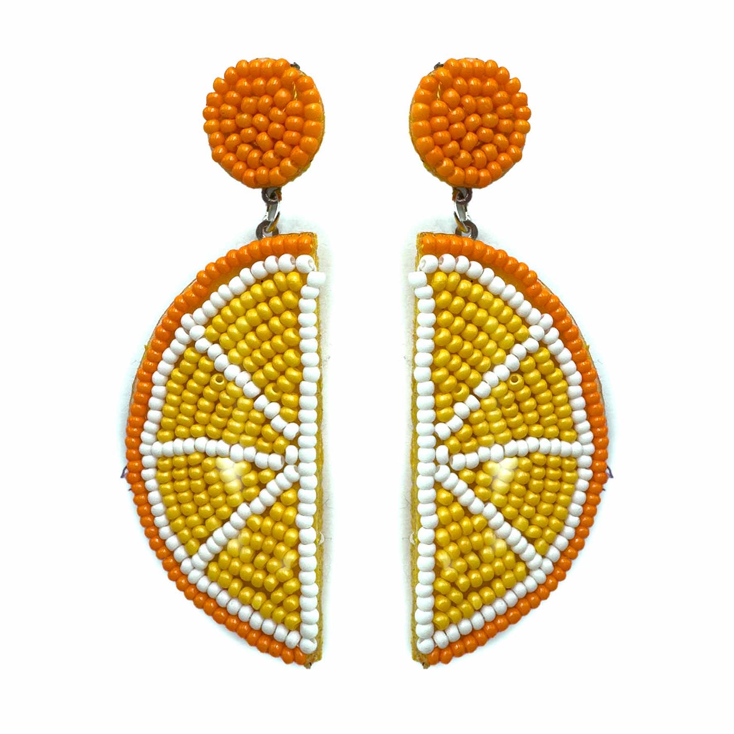 Arancia a spicchio di perline