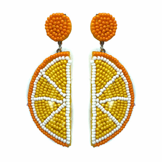 Arancia a spicchio di perline