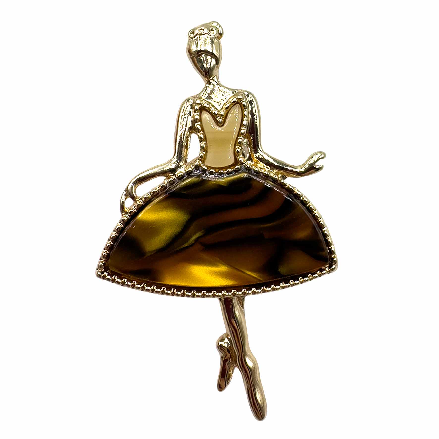 Palestro Milano Spille e spillette Tartarugato Ballerina (Magnete)