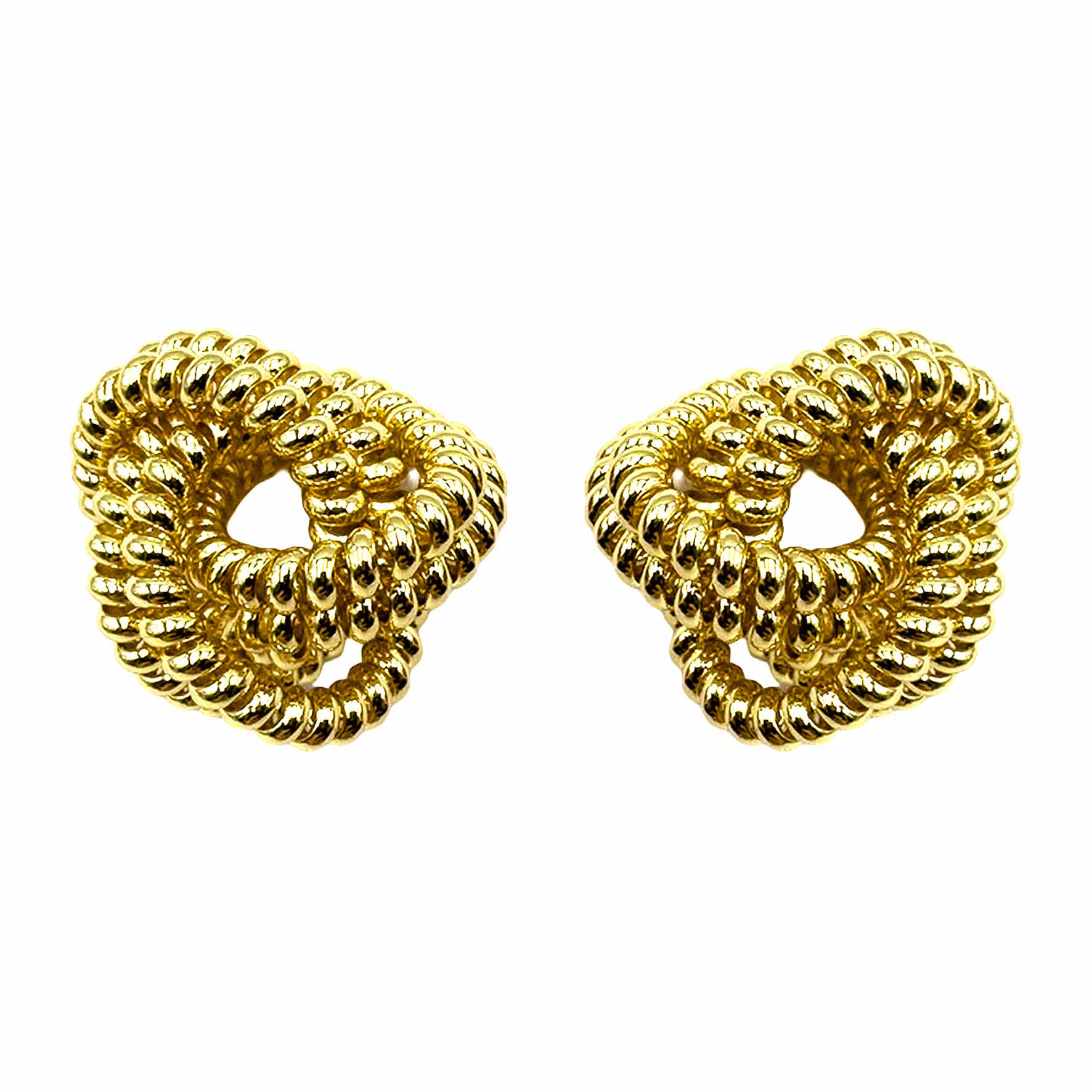 Palestro Milano Orecchini Big Nodo Gold