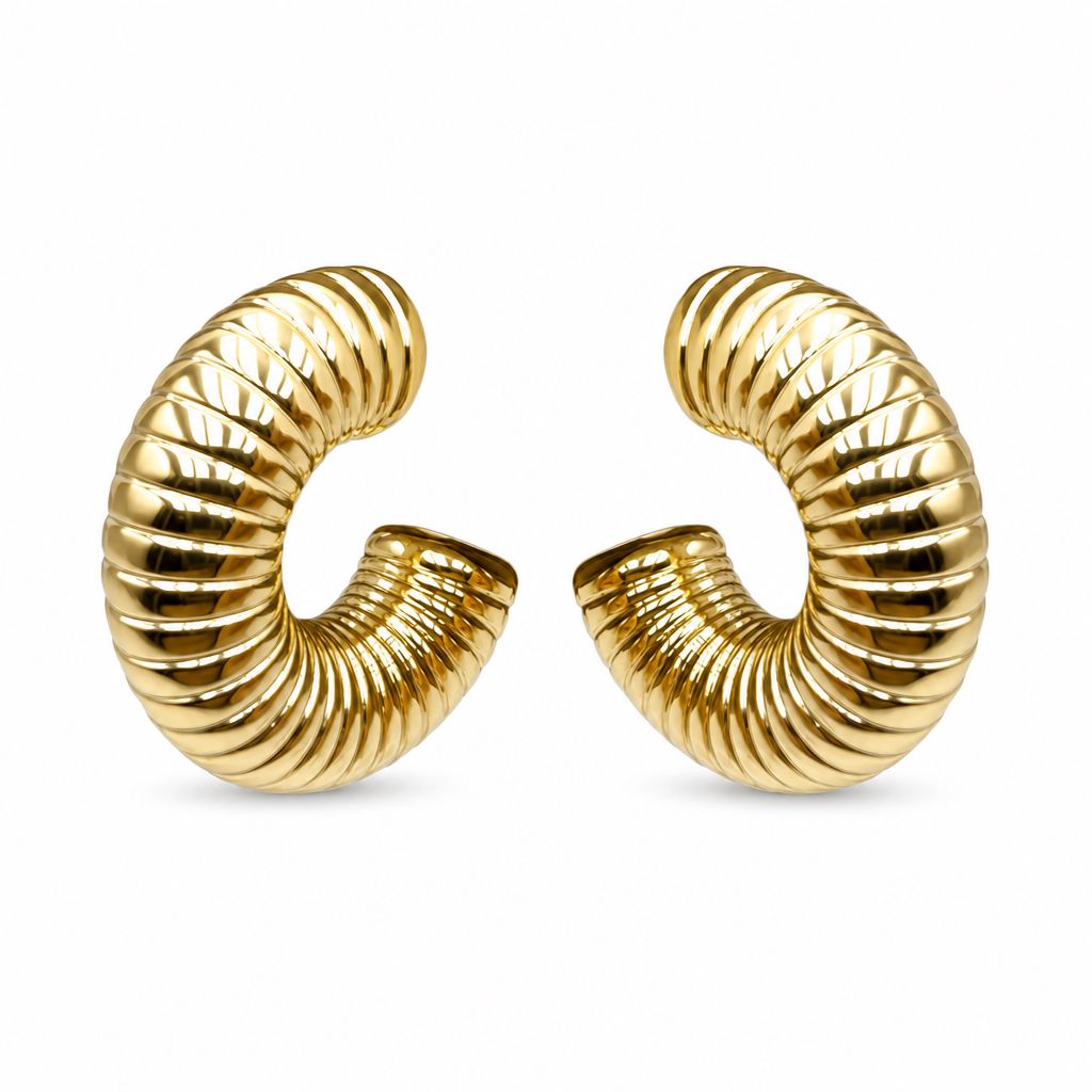 Bold Hoops a Righe