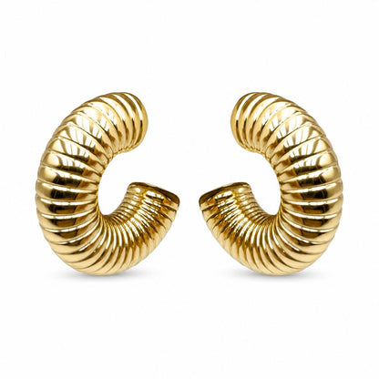 Bold Hoops a Righe