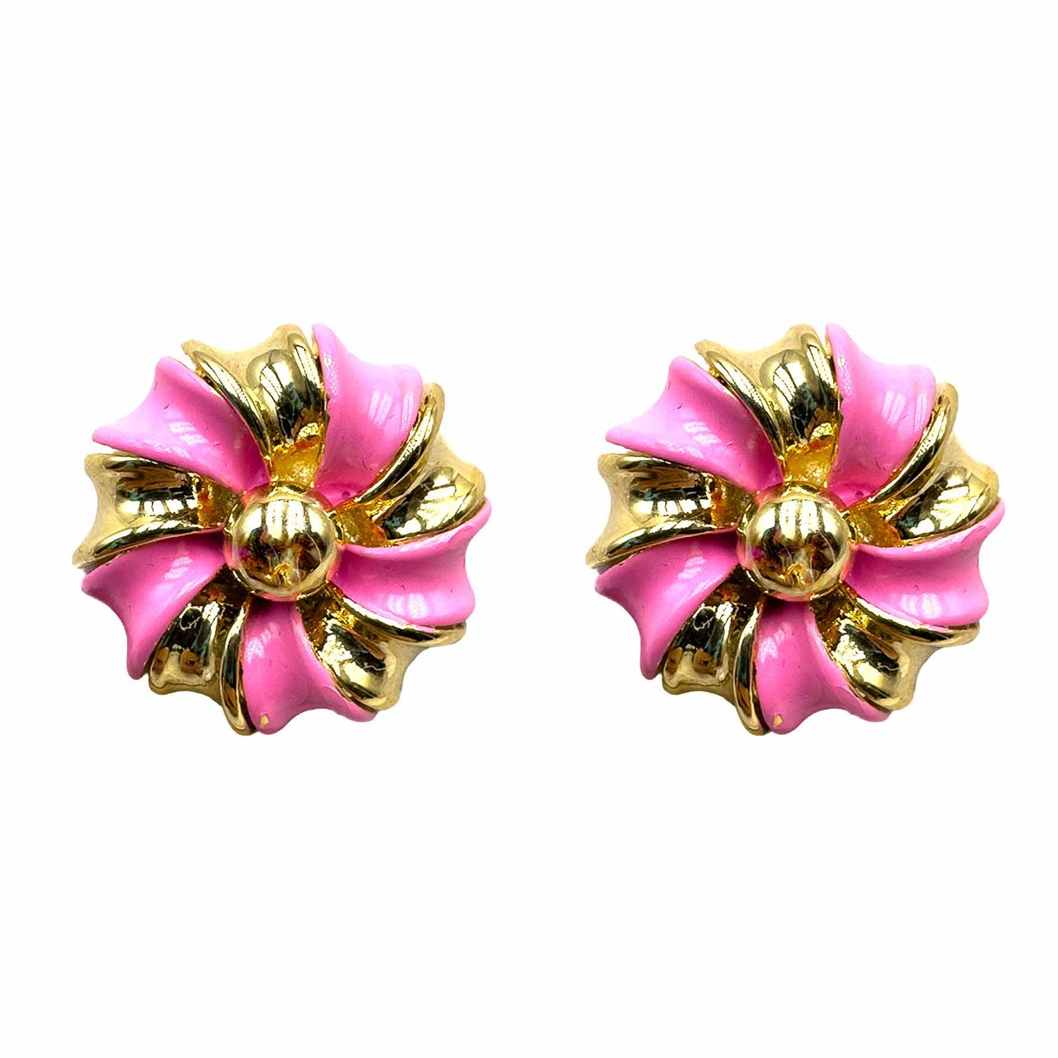 Bottone A Spirale Pink