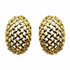 Palestro Milano Orecchini Bottone Gold a Cesto