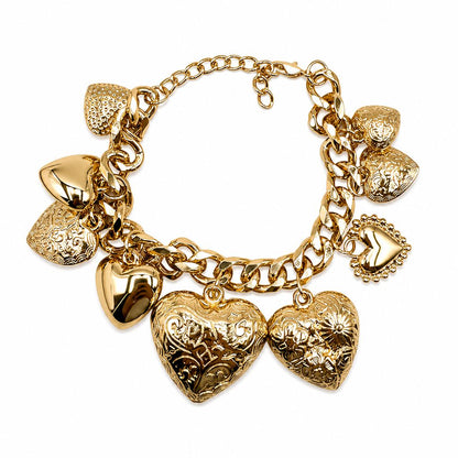 Bracciale Multi Cuori