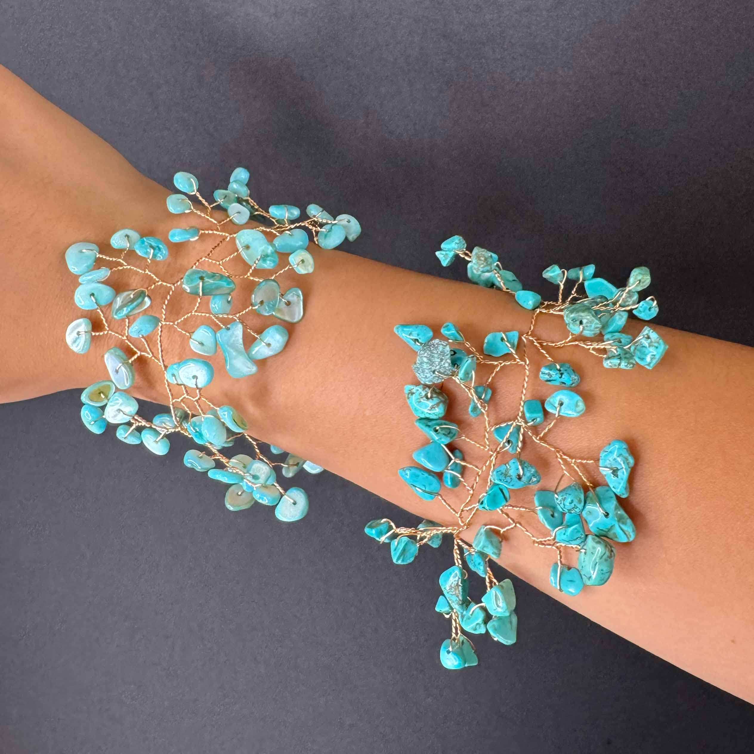 Bracciale Ramificazione di Pietre