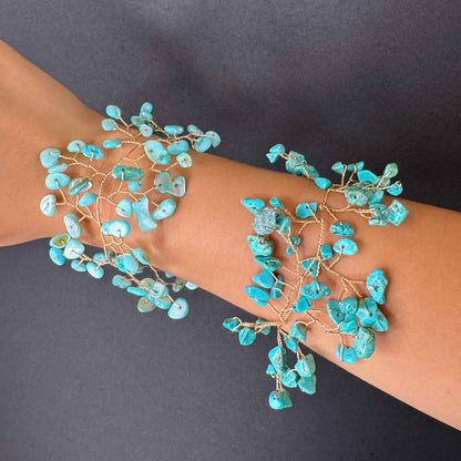 Bracciale Ramificazione di Pietre