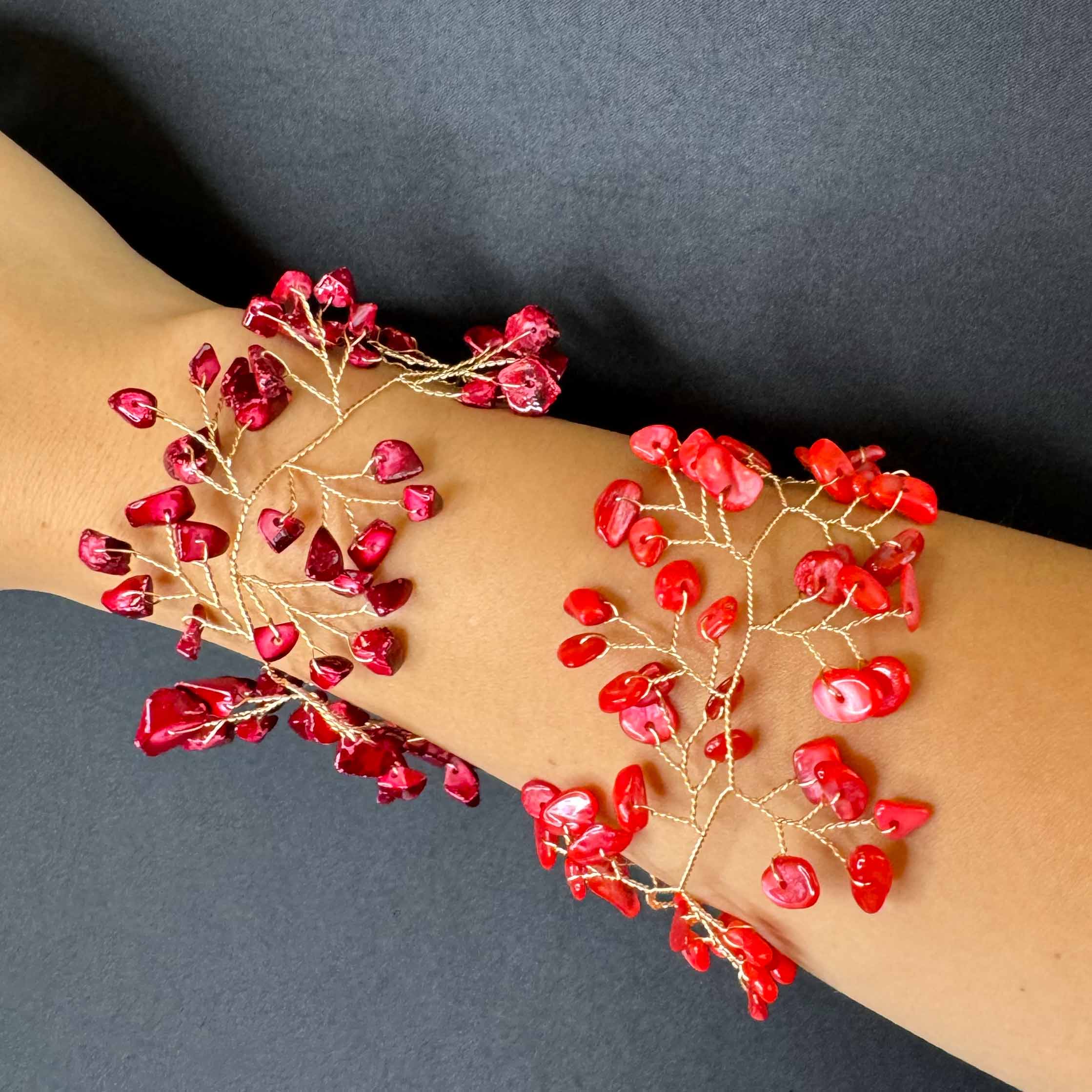 Bracciale Ramificazione di Pietre