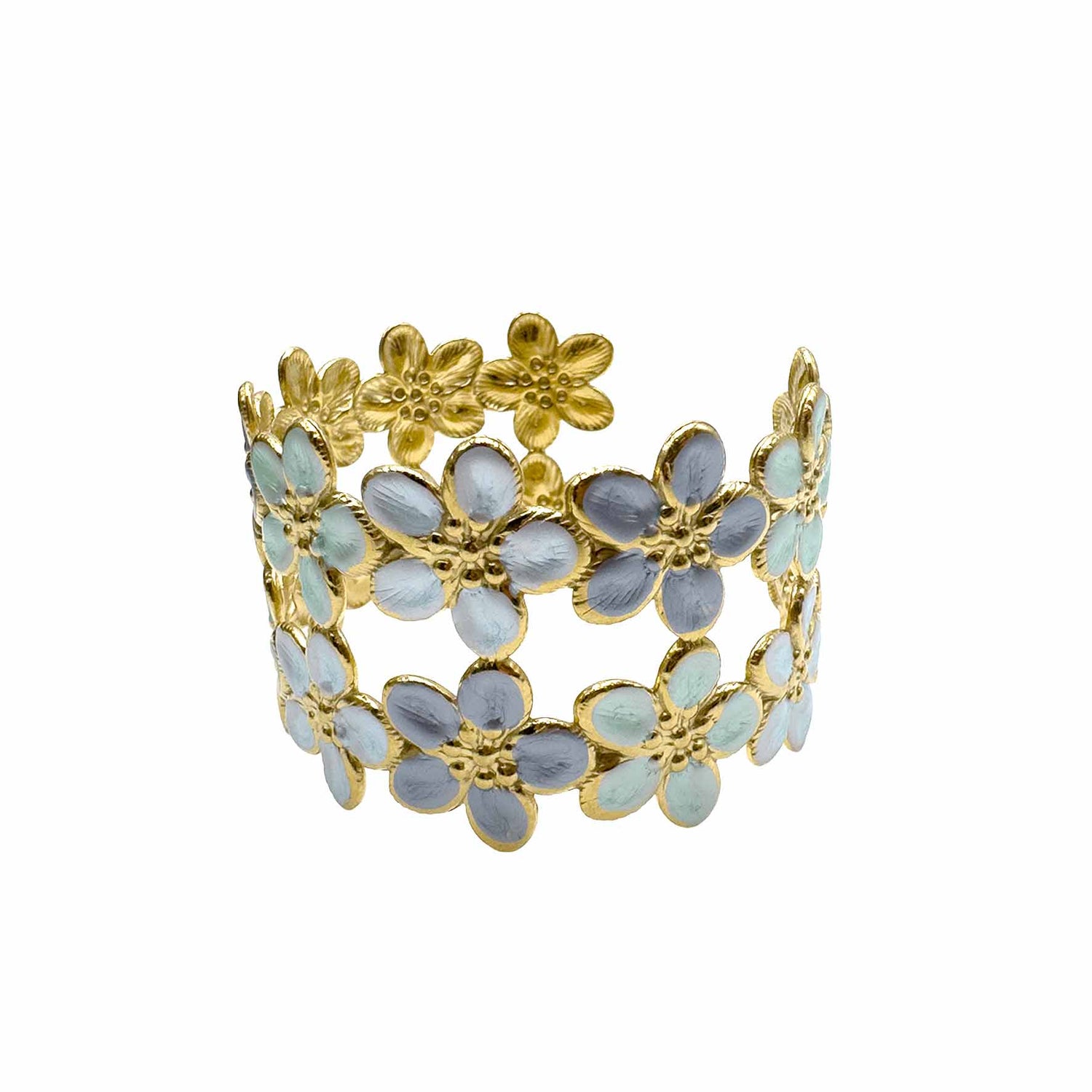 Bracciale Rigido di Fiori