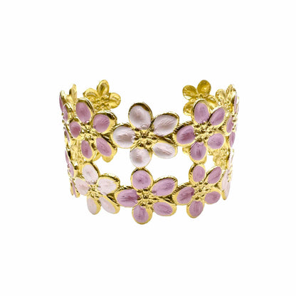 Bracciale Rigido di Fiori