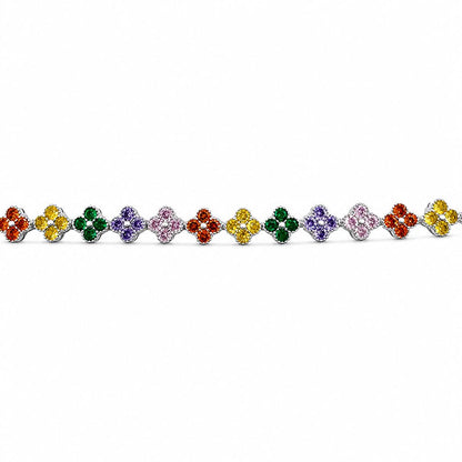 Bracciale Quadrifogli di Gemme