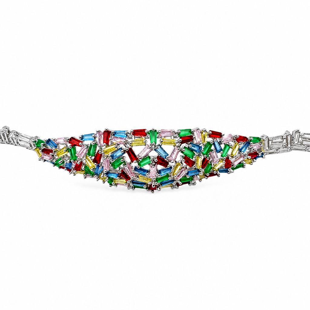 Bracciale di Cristalli Multicolor