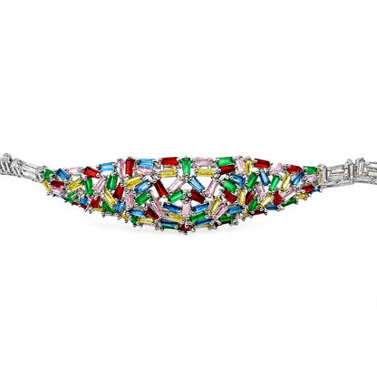 Bracciale di Cristalli Multicolor