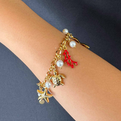 Bracciale di Mare e Perline