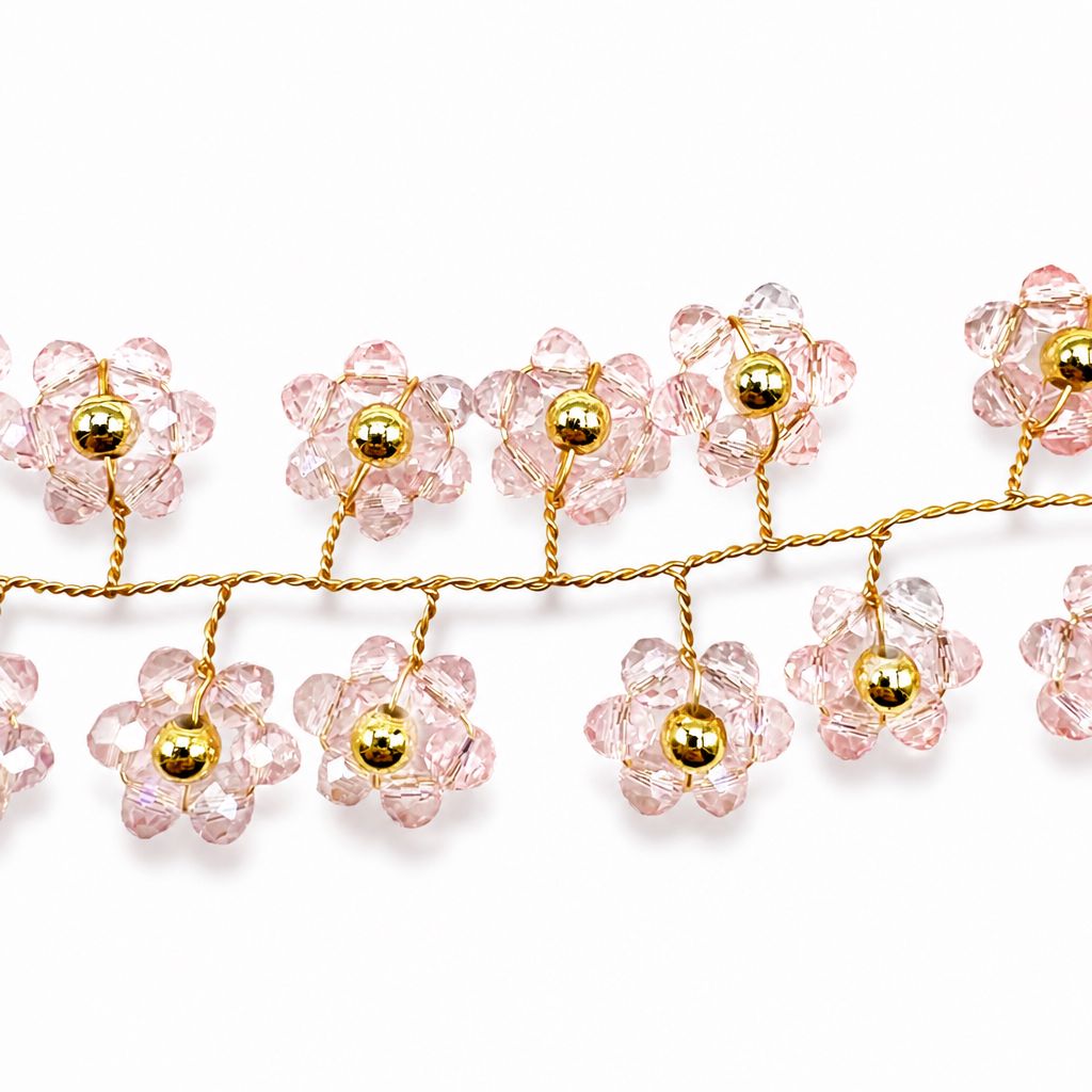Bracciale di Margheritine Colorate