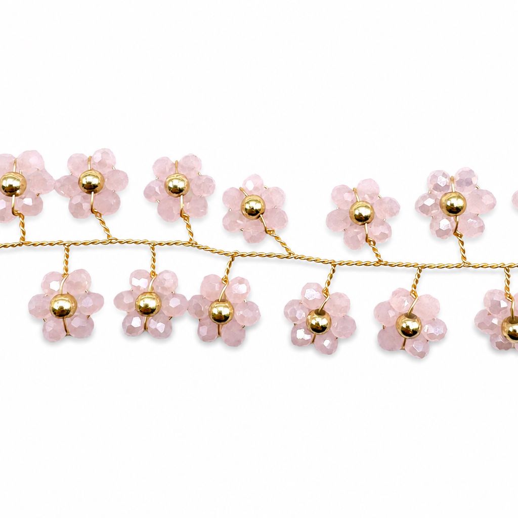 Bracciale di Margheritine Colorate